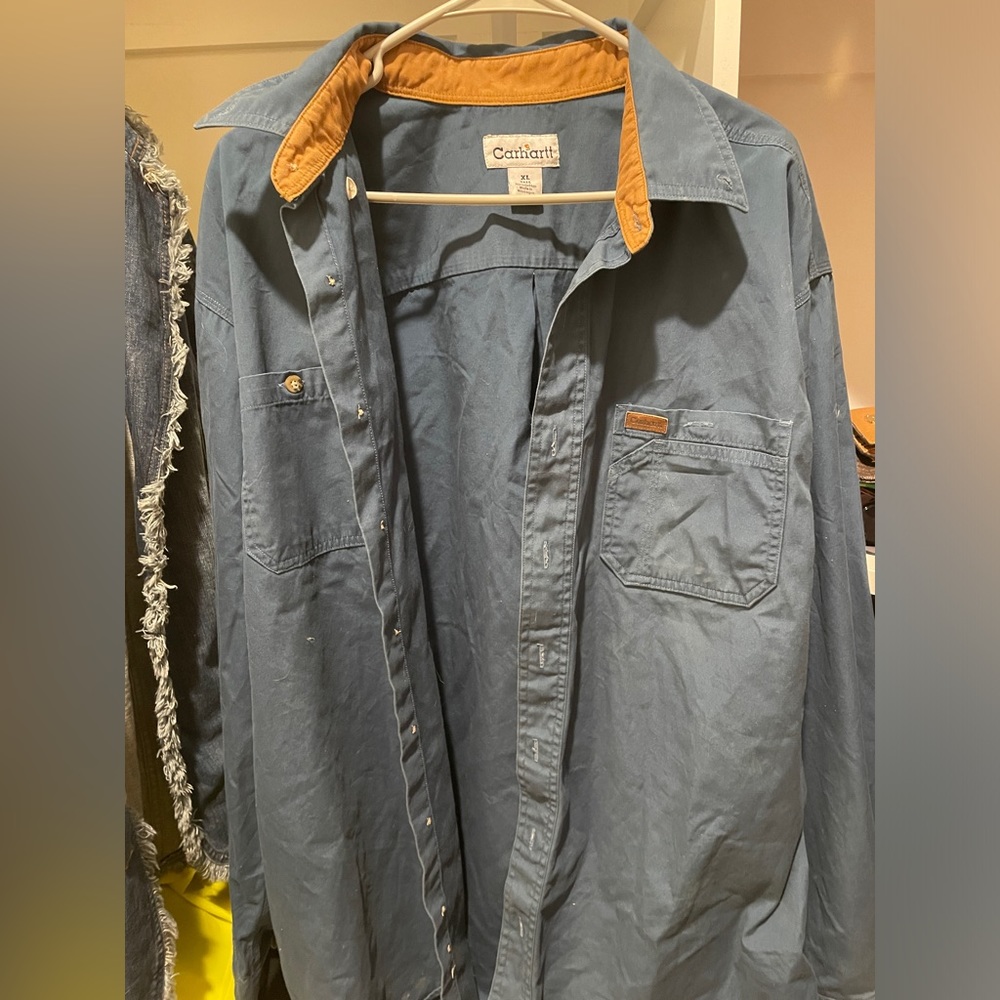 Carhartt men’s tall XL button up